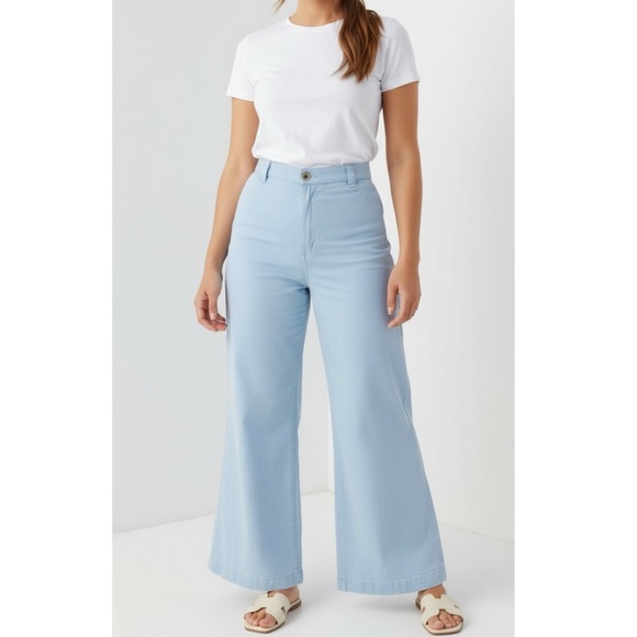 BIG BUD PRESS Bell Bottoms, Baby Blue, 2XL - Picture 1 of 9